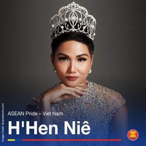 Hoa hậu H'hen Niê trở thành niềm vinh dự của cộng đồng ASEAN