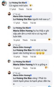 Diễm Hương phản hồi diễn viên Gia Bảo phía dưới bài viết