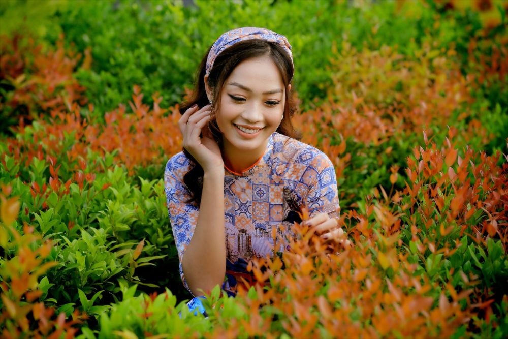 15 1 Hoa hậu Huyền Trân khoe trọn vẻ đài các trong BST Áo dài xưa của NTK Việt Hùng