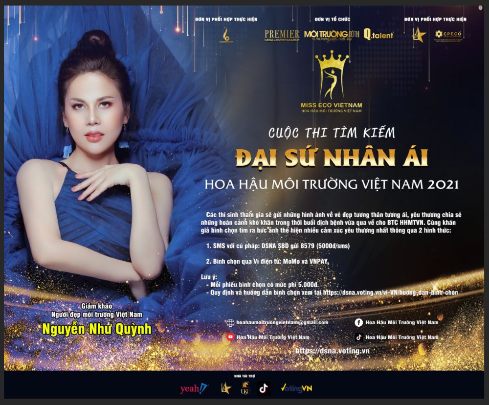 5 Ba Nguyen Nhu Quynh Pho BTC cuoc thi Hoa hậu Môi trường Việt Nam tìm kiếm Đại sứ Nhân ái