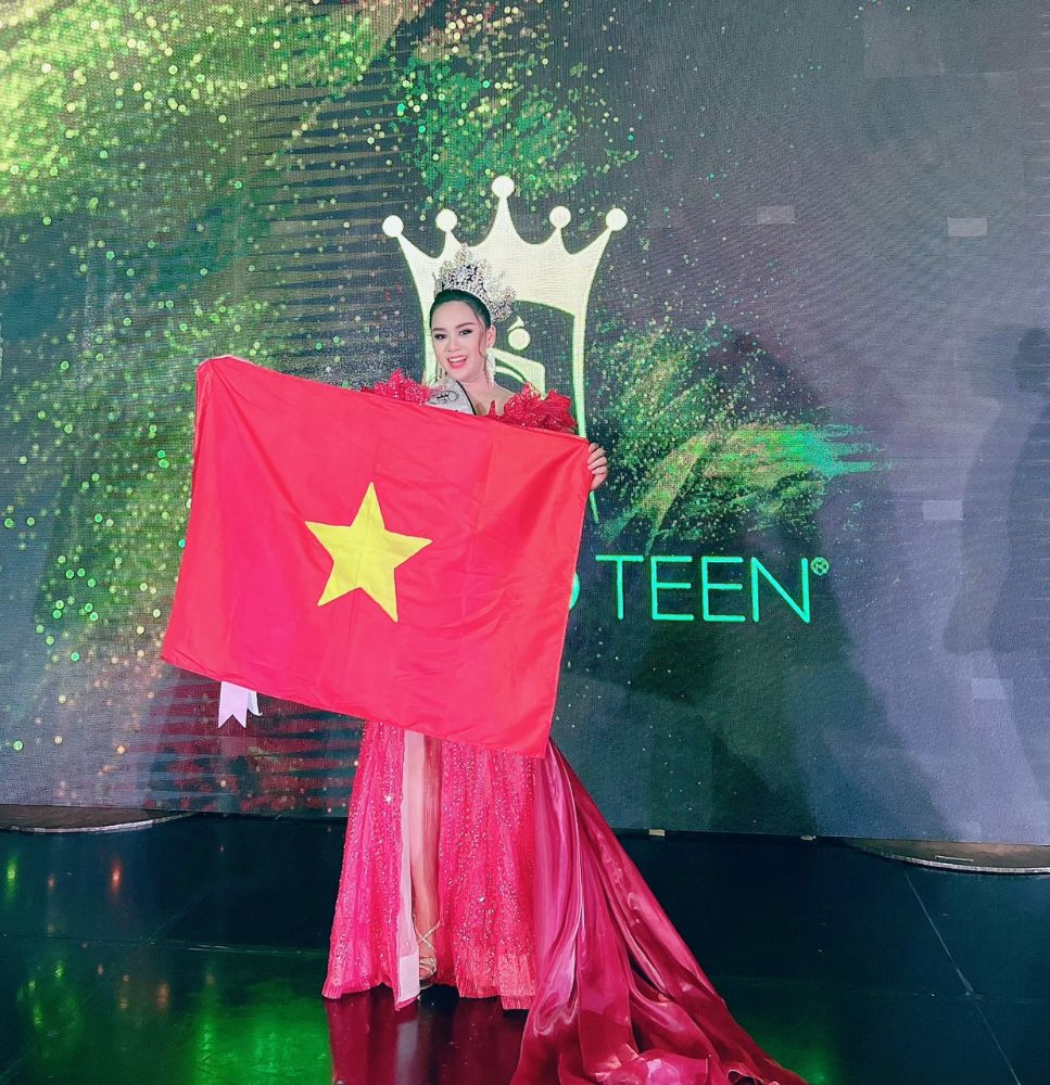 5 13 Bella Vũ Huyền Diệu giành vương miện danh giá Miss Eco Teen International
