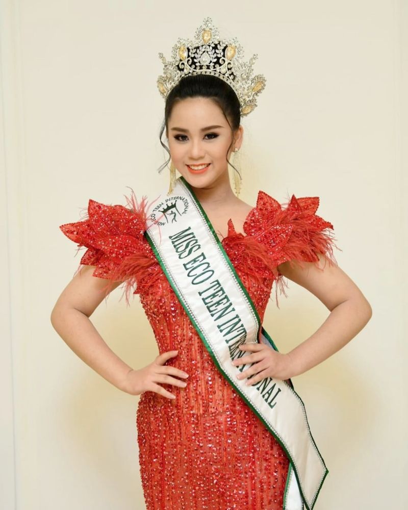 7 8 Bella Vũ Huyền Diệu giành vương miện danh giá Miss Eco Teen International