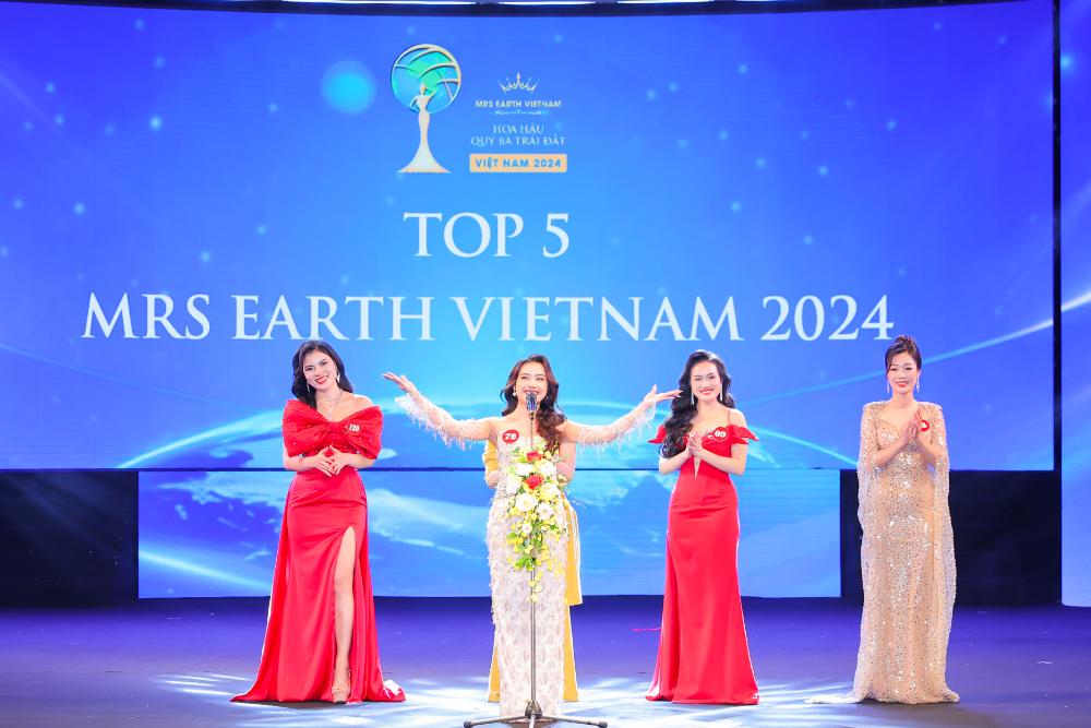 Hoa hậu Quý bà Trái đất Việt Nam 2024 gọi tên Vũ Thị Hoa - Ảnh 25