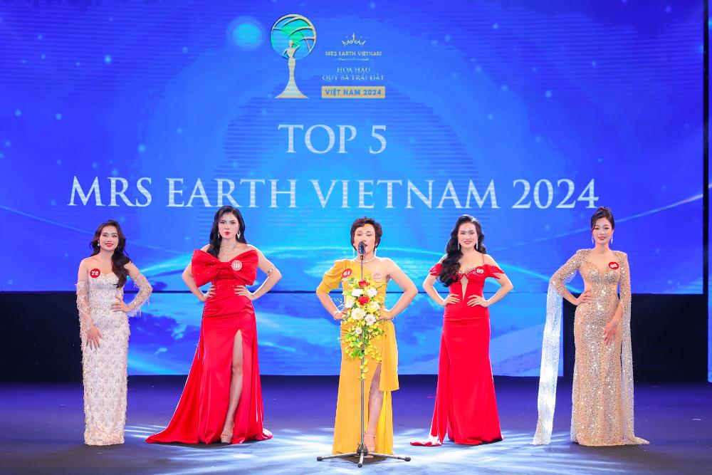 Hoa hậu Quý bà Trái đất Việt Nam 2024 gọi tên Vũ Thị Hoa - Ảnh 26