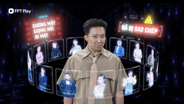 Trấn Thành đảm nhận vai trò host trong A.I là AI? - Ảnh: NSX